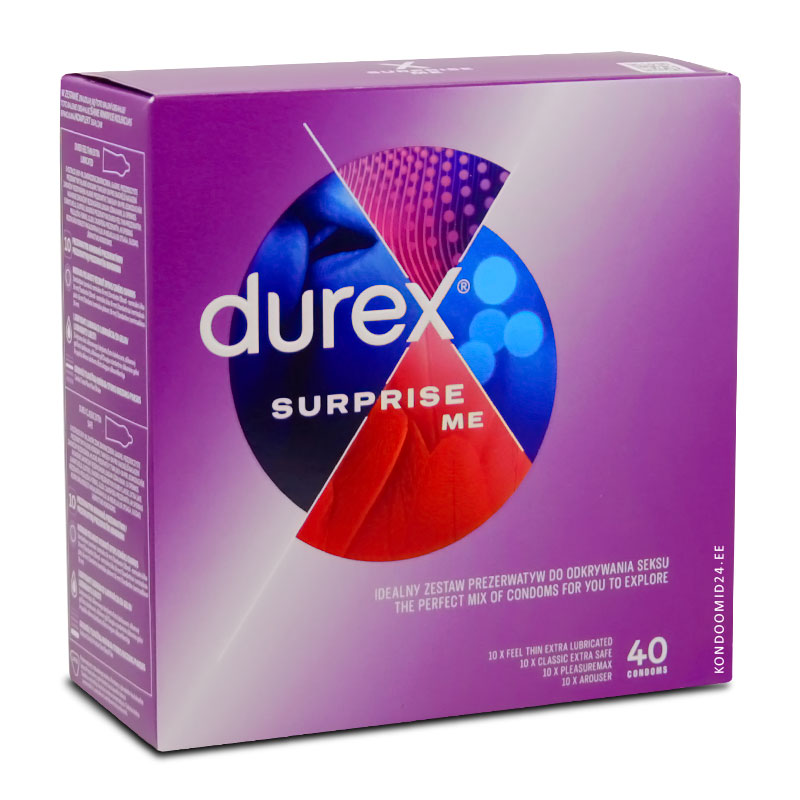 DUREX Surprise Me презервативы 40&nbsp;шт