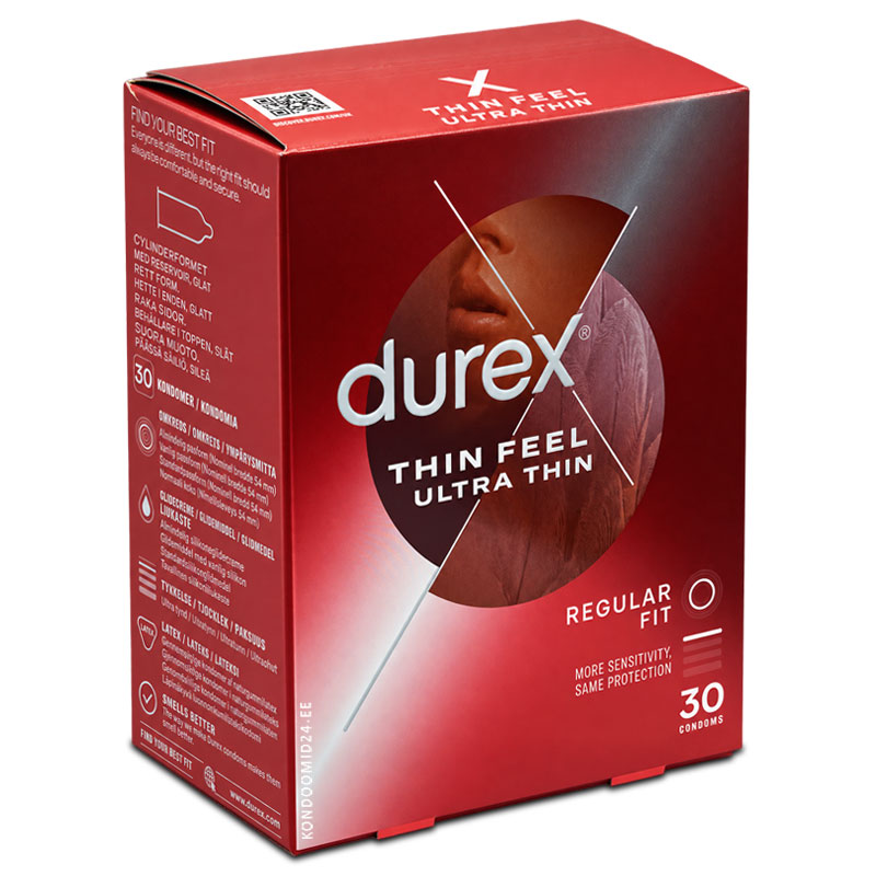 DUREX Thin Feel Ultra Thin ультратонкие презервативы 30&nbsp;шт