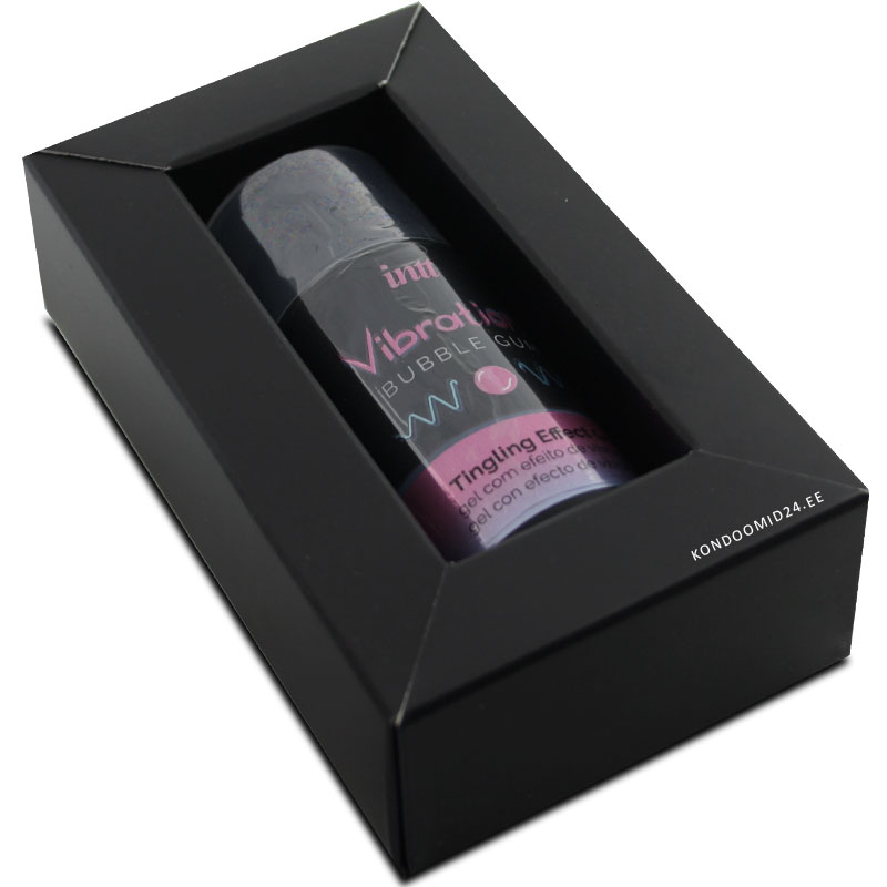 INTT Vibration Bubble Gum 15 ml жидкий вибратор - вкус жевательной резинки