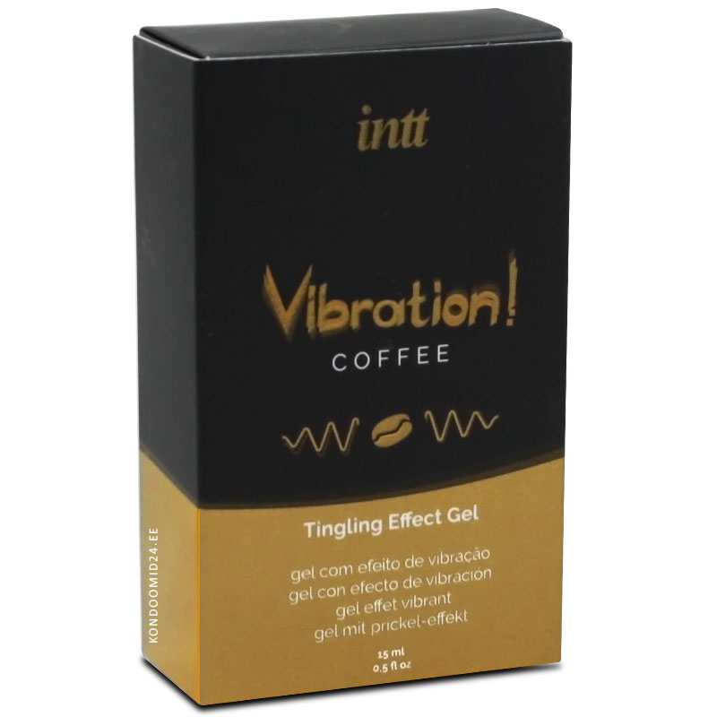 INTT Vibration Coffee жидкий вибратор со вкусом кофе 15&nbsp;мл