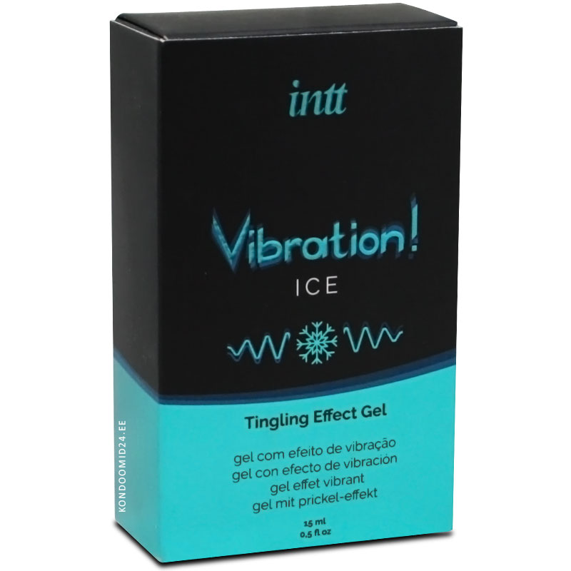 INTT Vibration Ice охлаждающий жидкий вибратор 15&nbsp;мл