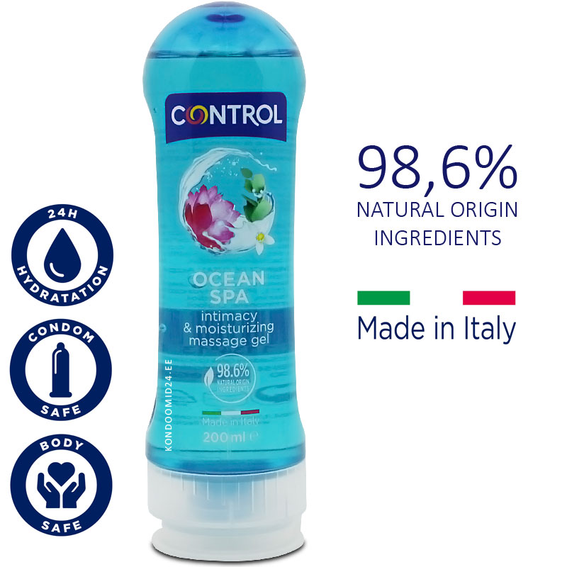 CONTROL Ocean Spa массажный гель со свежим бодрящим ароматом 200&nbsp;мл