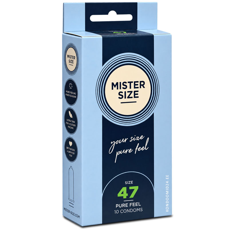 MISTER SIZE 47 (XS) маленькие ультратонкие презервативы 10&nbsp;шт.
