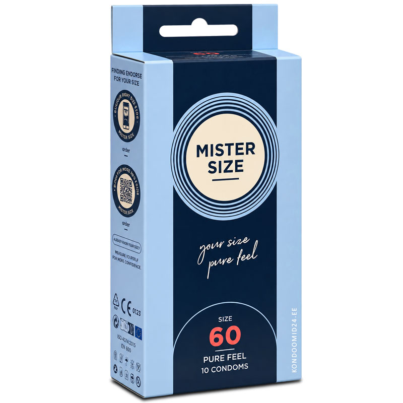 MISTER SIZE 60 (XL) большие ультратонкие презервативы 10&nbsp;шт.