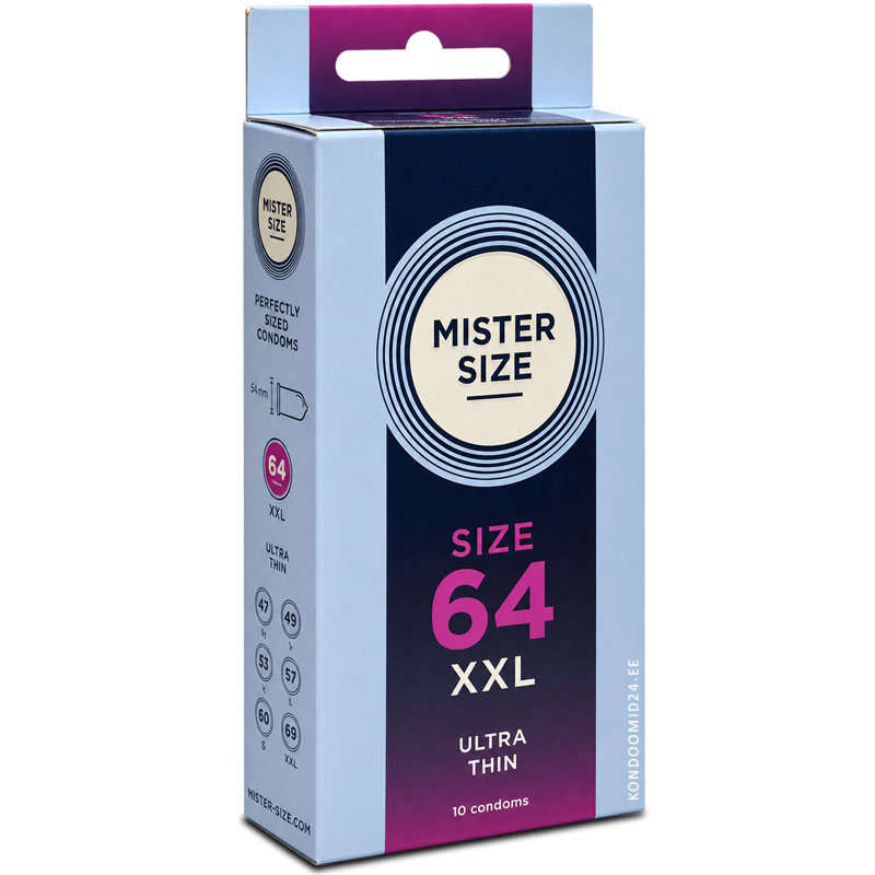 MISTER SIZE 64 (XXL) очень большие ультратонкие презервативы 10&nbsp;шт.